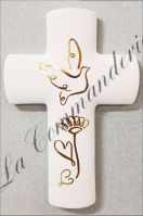 Croix porcelaine